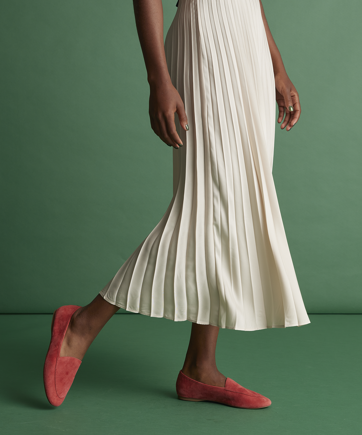 The Vesper - Brick Suede