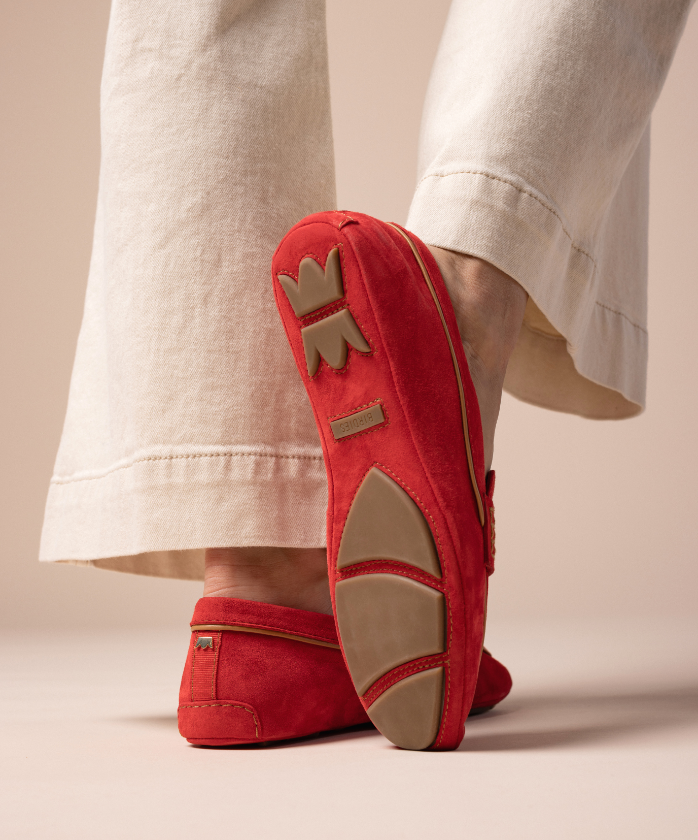 The Vesper Driver - Red Suede