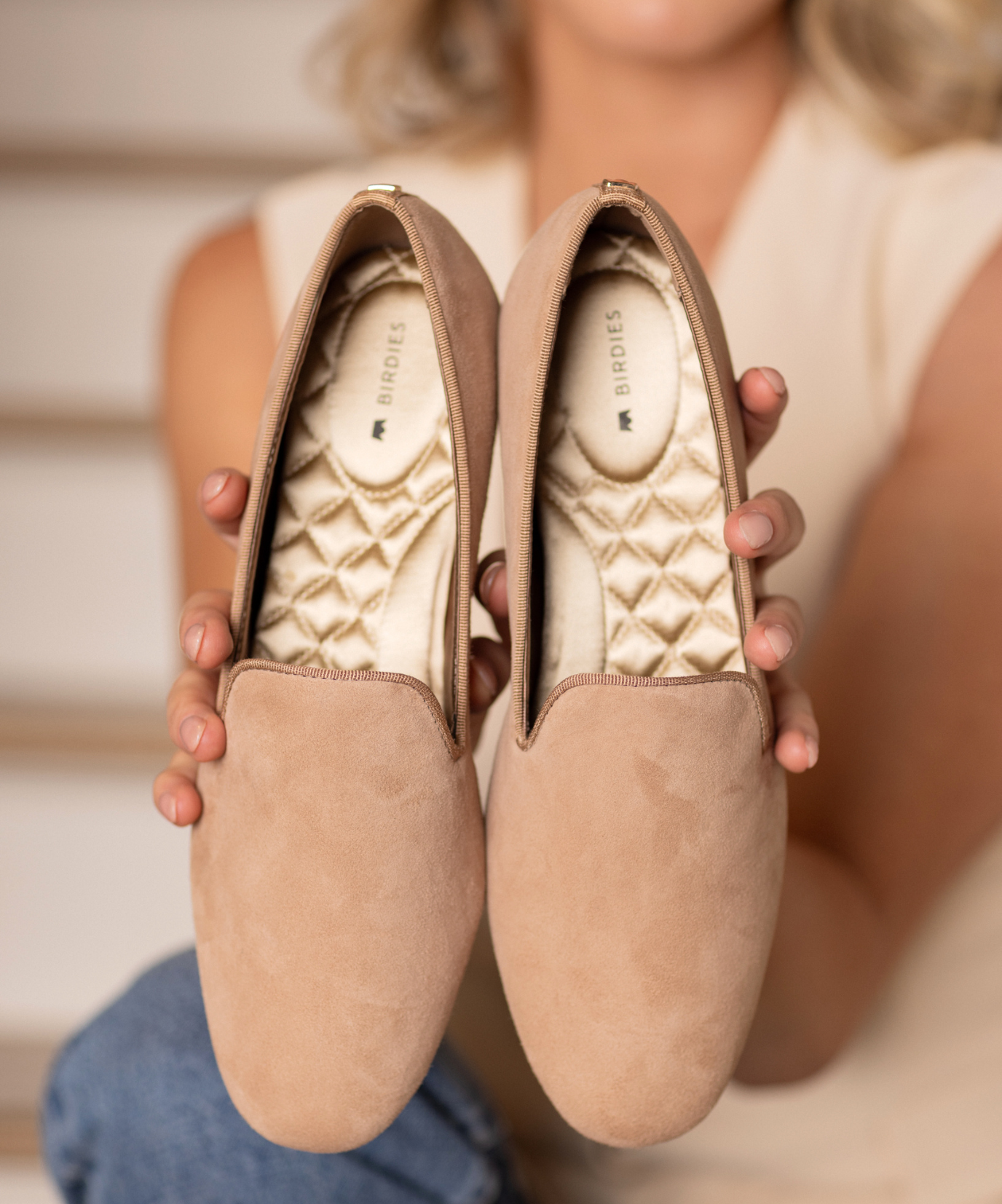 The Starling - Latte Suede