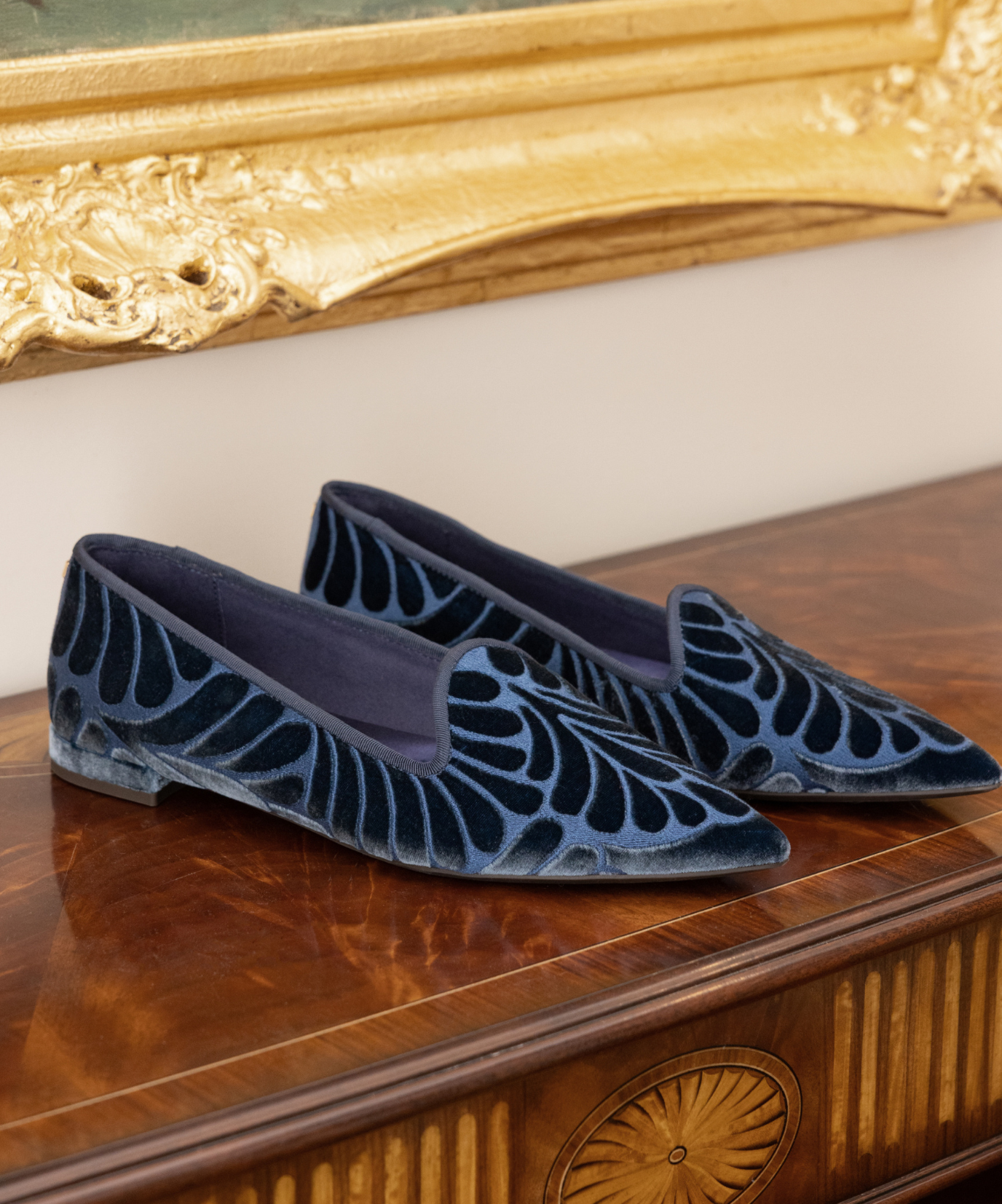 The Starfinch 15 Embroidery - Ocean Velvet