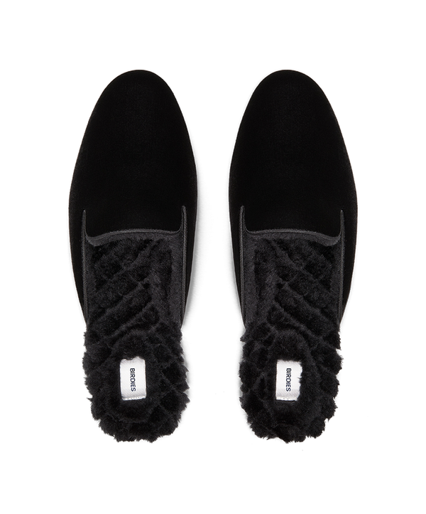 Birdies black best sale slippers