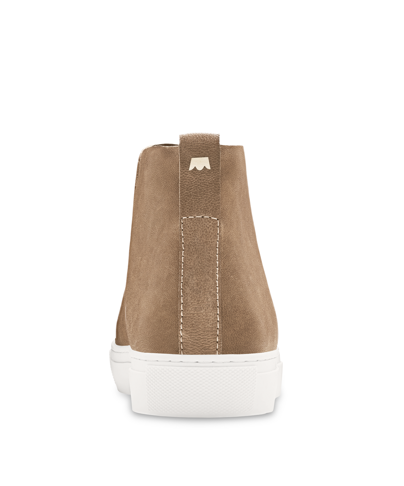 back view of the Falcon in Cafe au Lait (tan) Leather