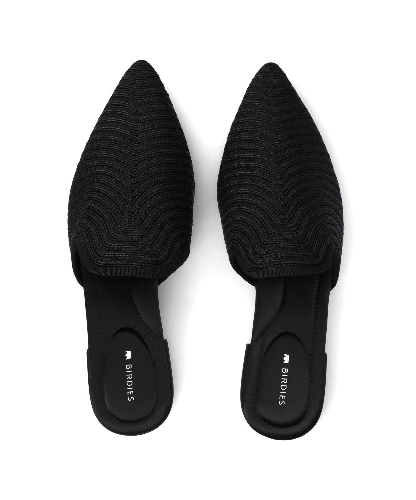The Goldfinch 15 Mule - Black Braiding