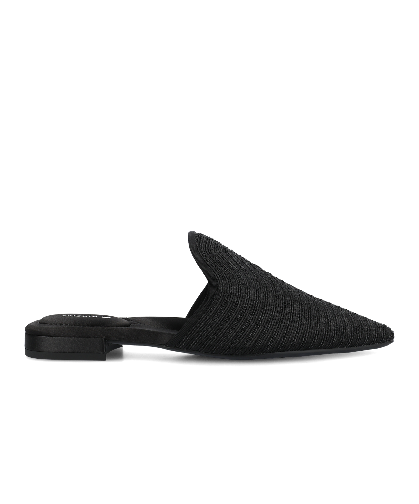 The Goldfinch 15 Mule - Black Braiding