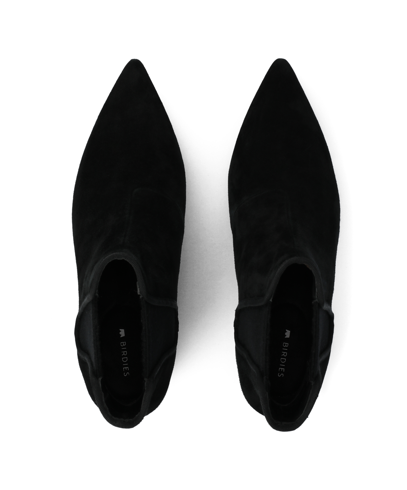 The Goldfinch 40 Chelsea Bootie - Black Suede