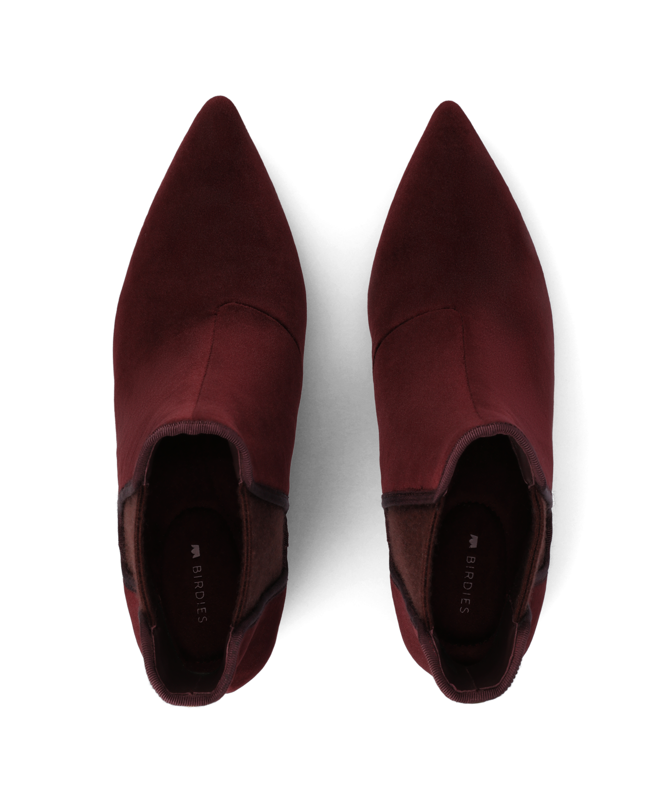 The Goldfinch 40 Chelsea Bootie - Burgundy Velvet