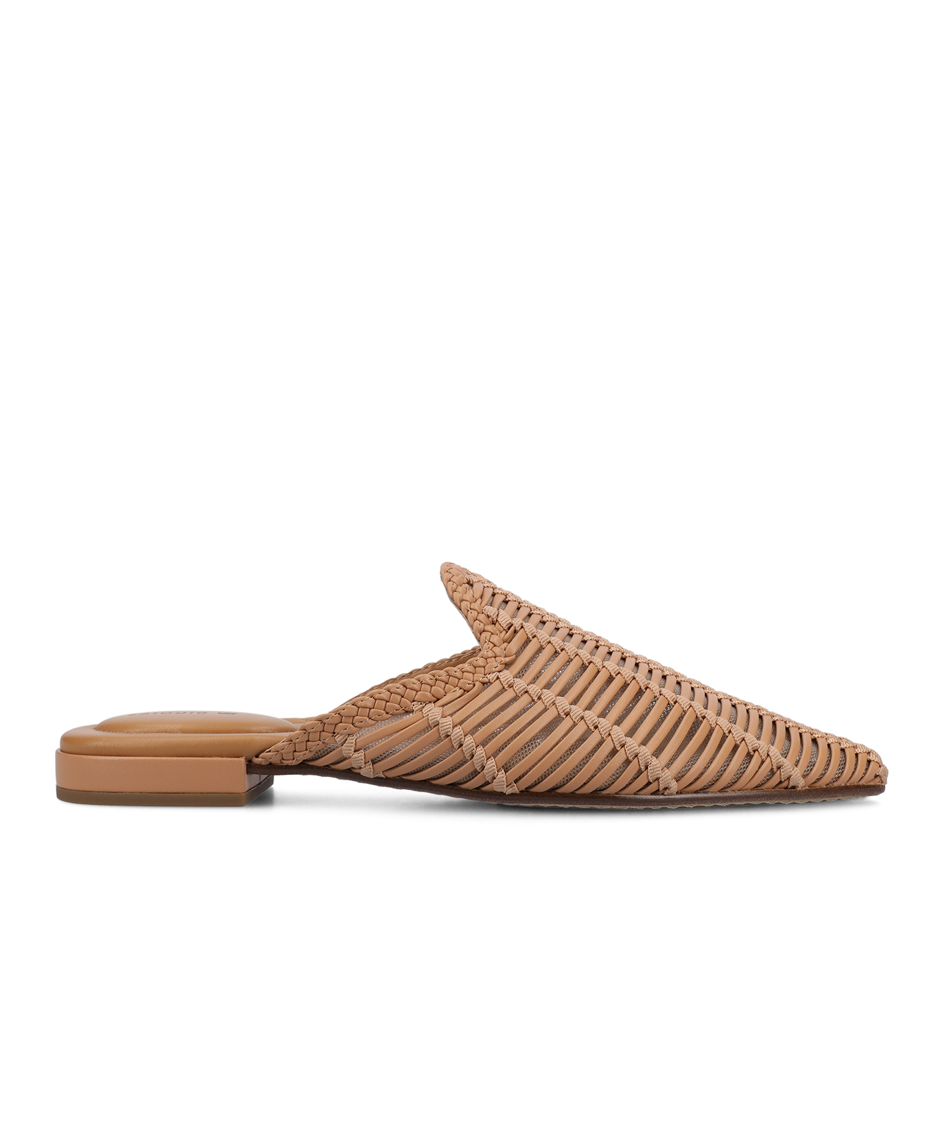The Goldfinch 15 Woven Slide - Toffee Woven