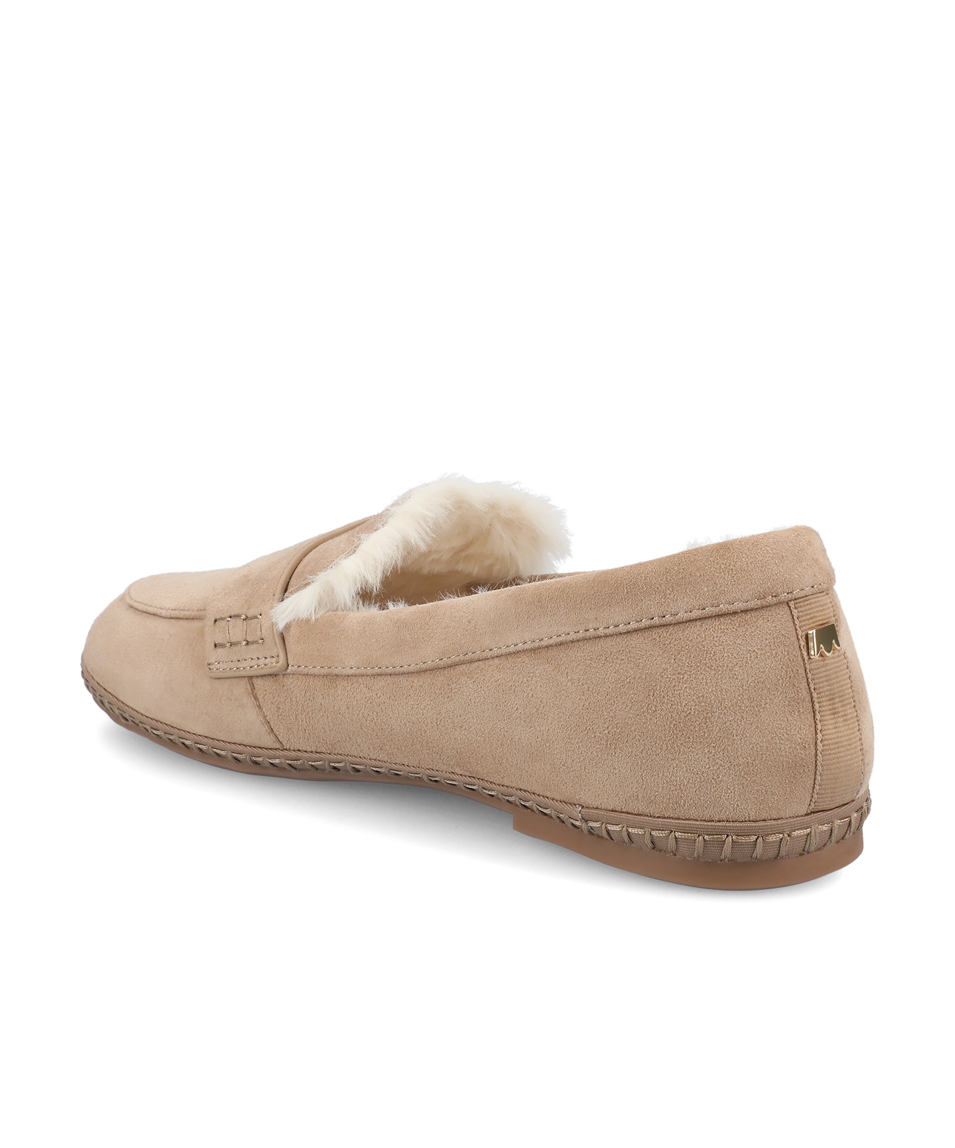 The Heron Loafer Cozy - Latte Suede