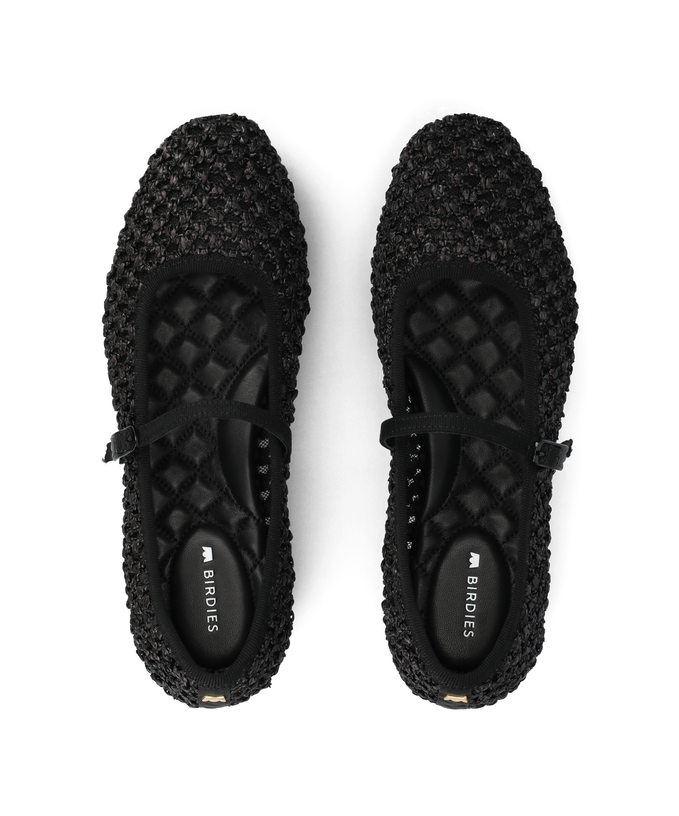 The Hummingbird Mary Jane - Black Openweave