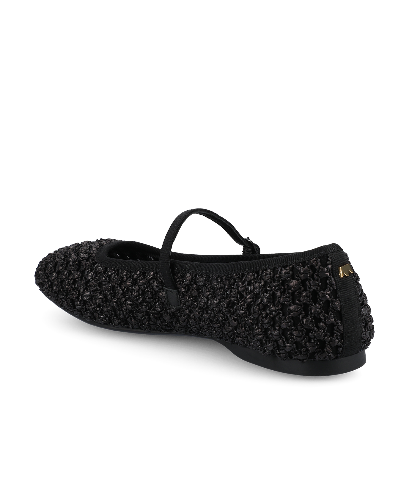 The Hummingbird Mary Jane - Black Openweave