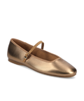 The Hummingbird Mary Jane - Vintage Gold Metal Leather