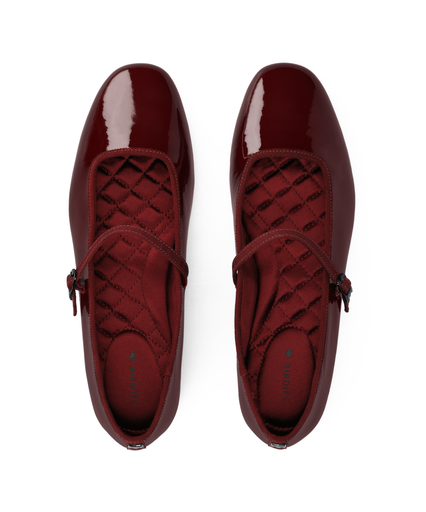 The Hummingbird Mary Jane - Burgundy Patent