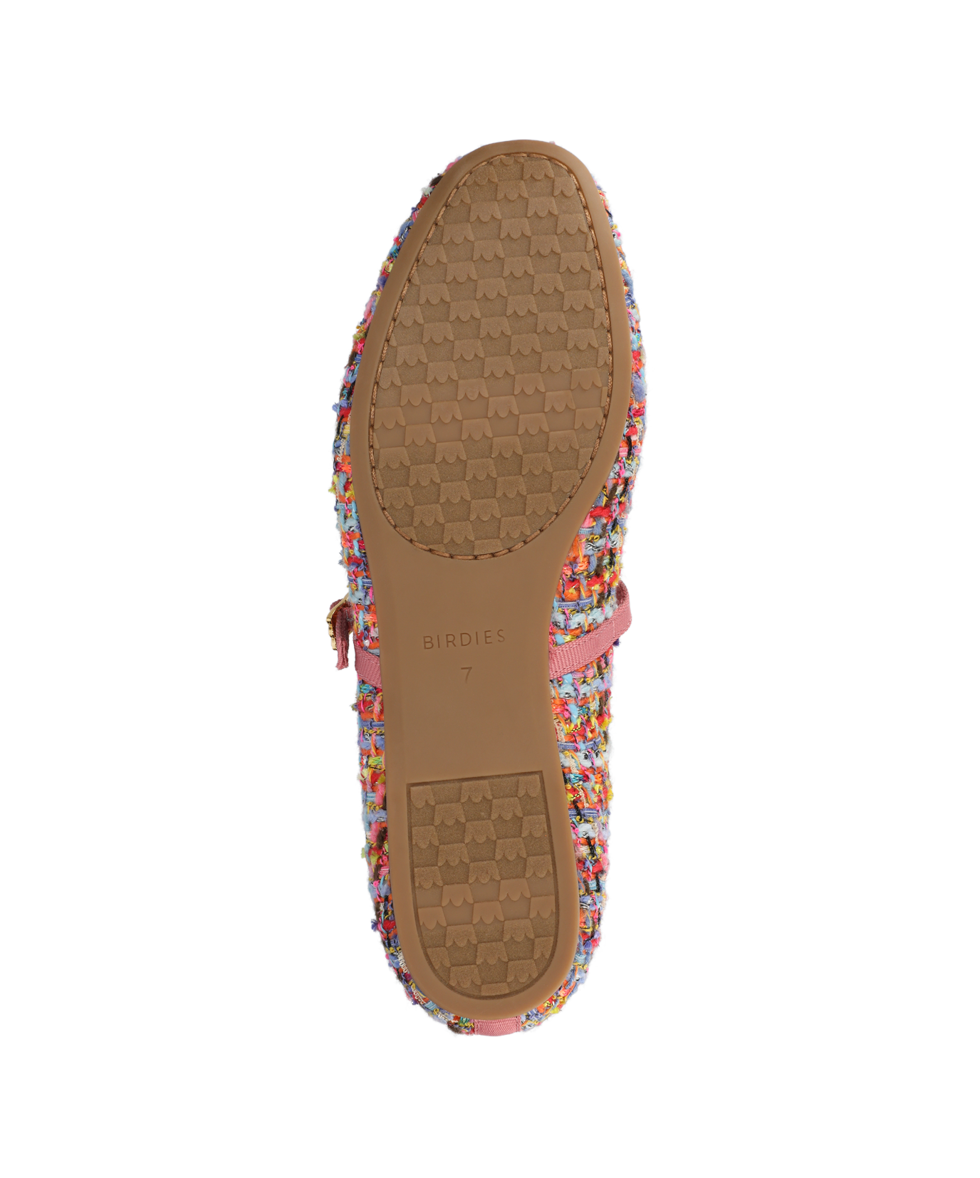 The Hummingbird Mary Jane - Pink Multi Tweed