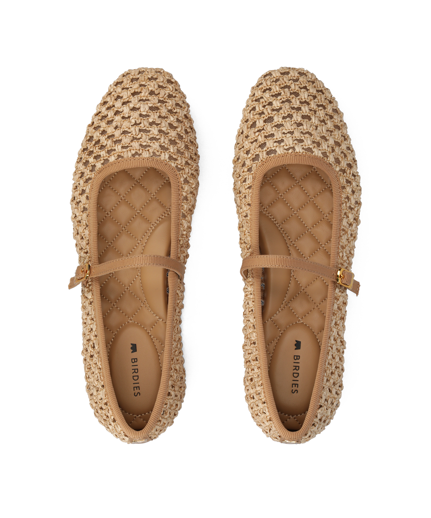 The Hummingbird Mary Jane - Tan Openweave