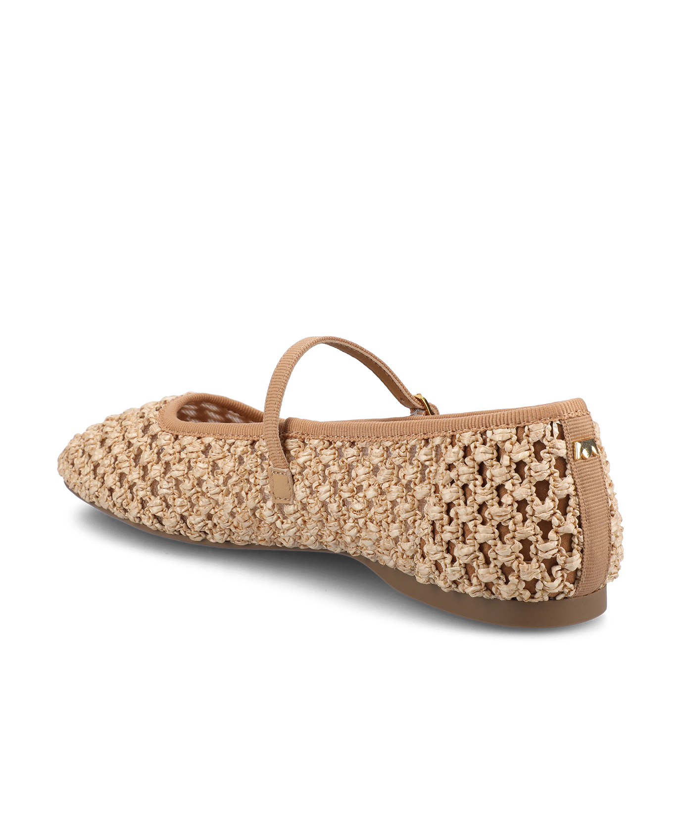 The Hummingbird Mary Jane - Tan Openweave