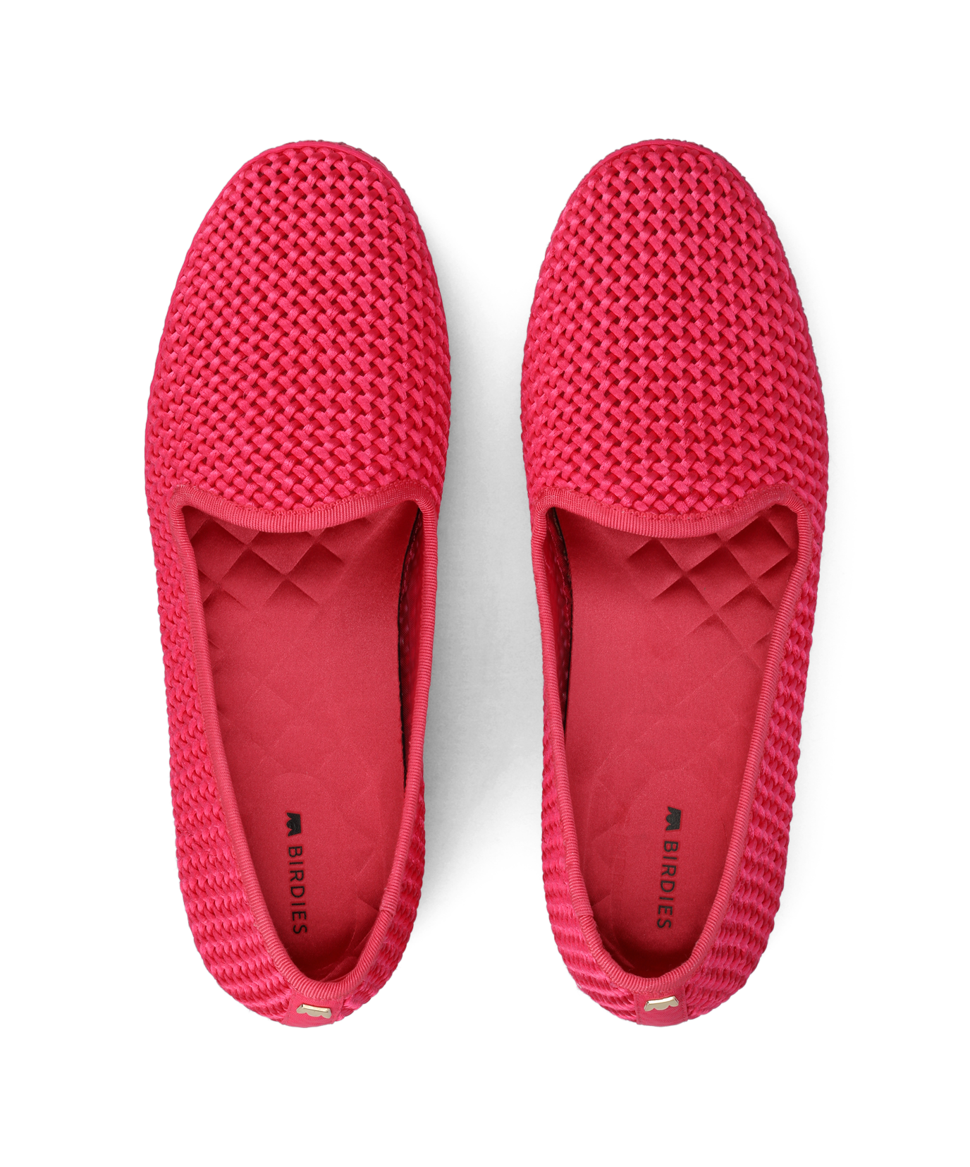 The Heron - Hot Pink Woven Satin