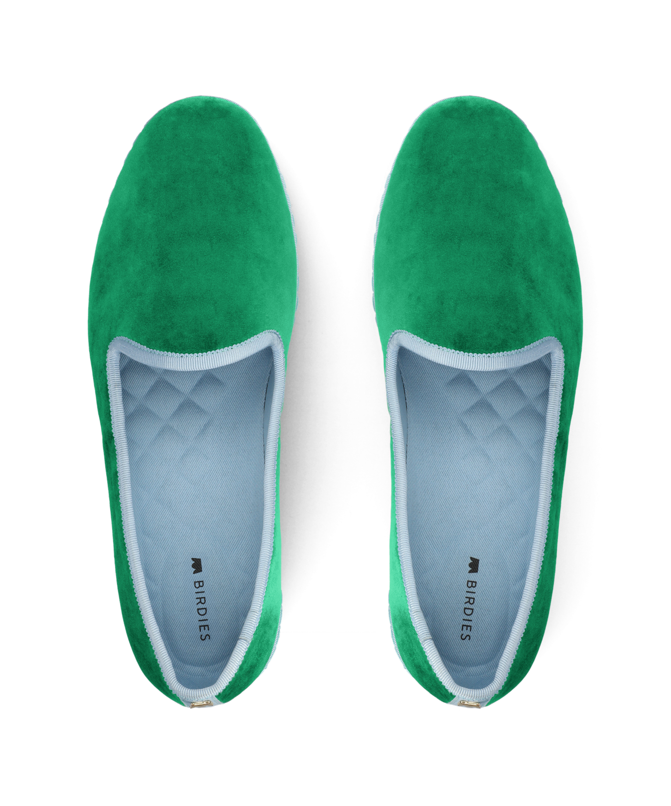 The Heron - Kelly Green Velvet