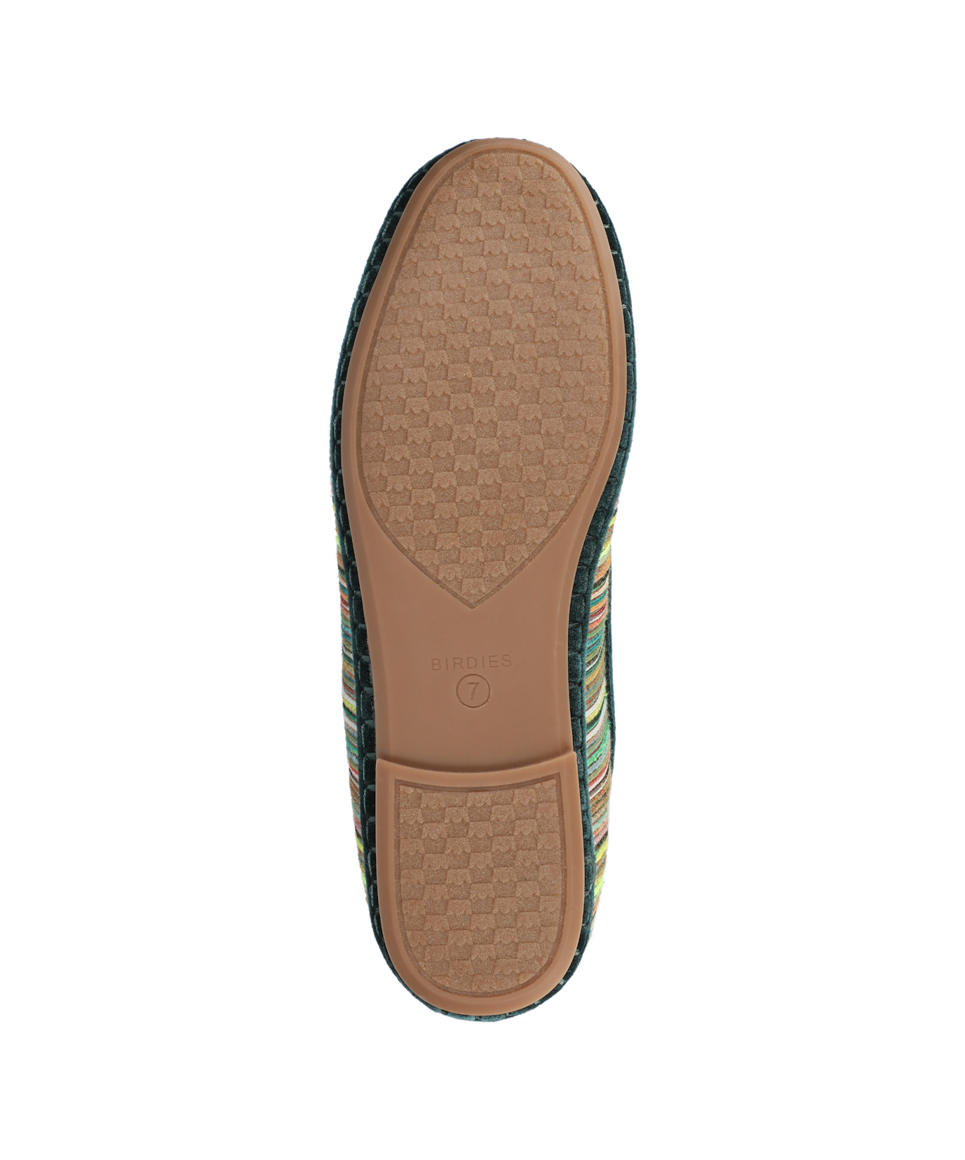 The Heron - Royal Green Multi Stripe Grosgrain