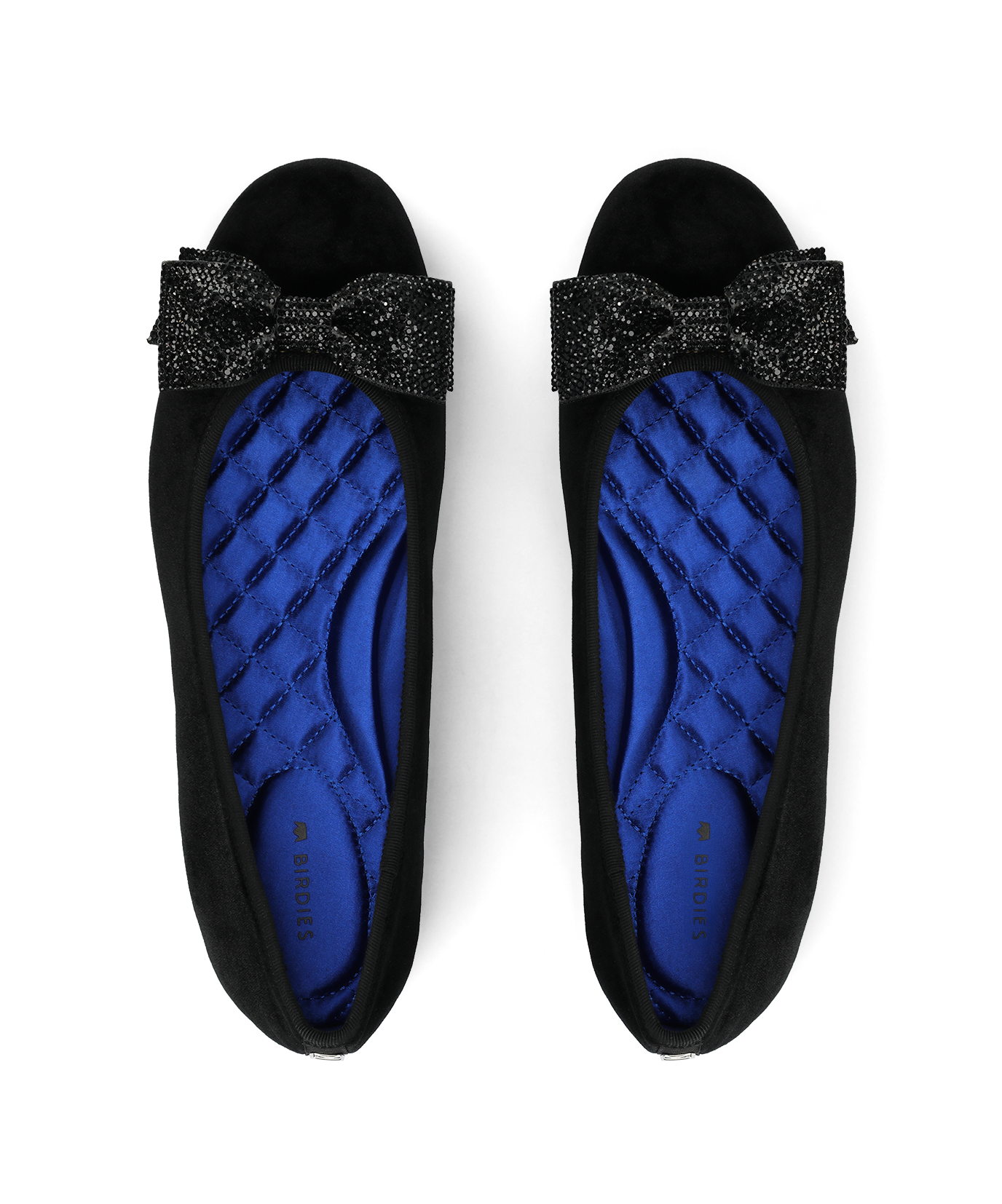 The Hummingbird Jewelry Bow - Black Velvet