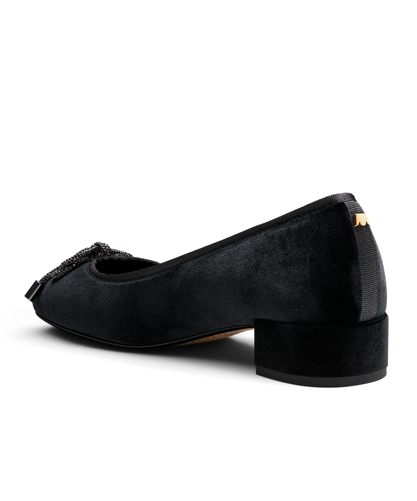 The Hummingbird 30 - Black Velvet Bow