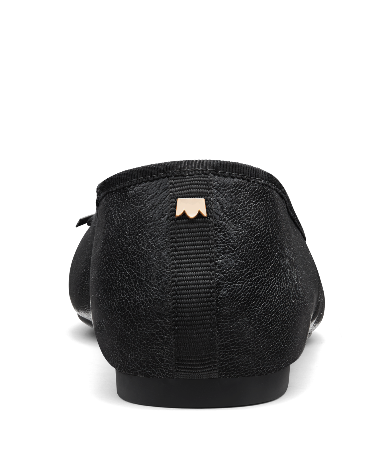 back view of the Hummingbird in Noir (black) leather