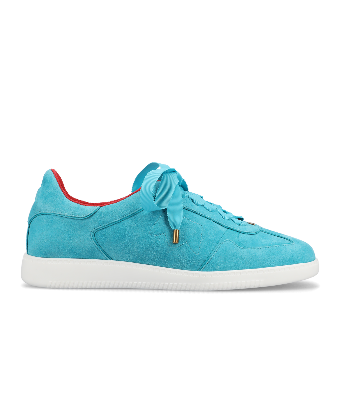 The Jay Sneaker - Aqua Suede