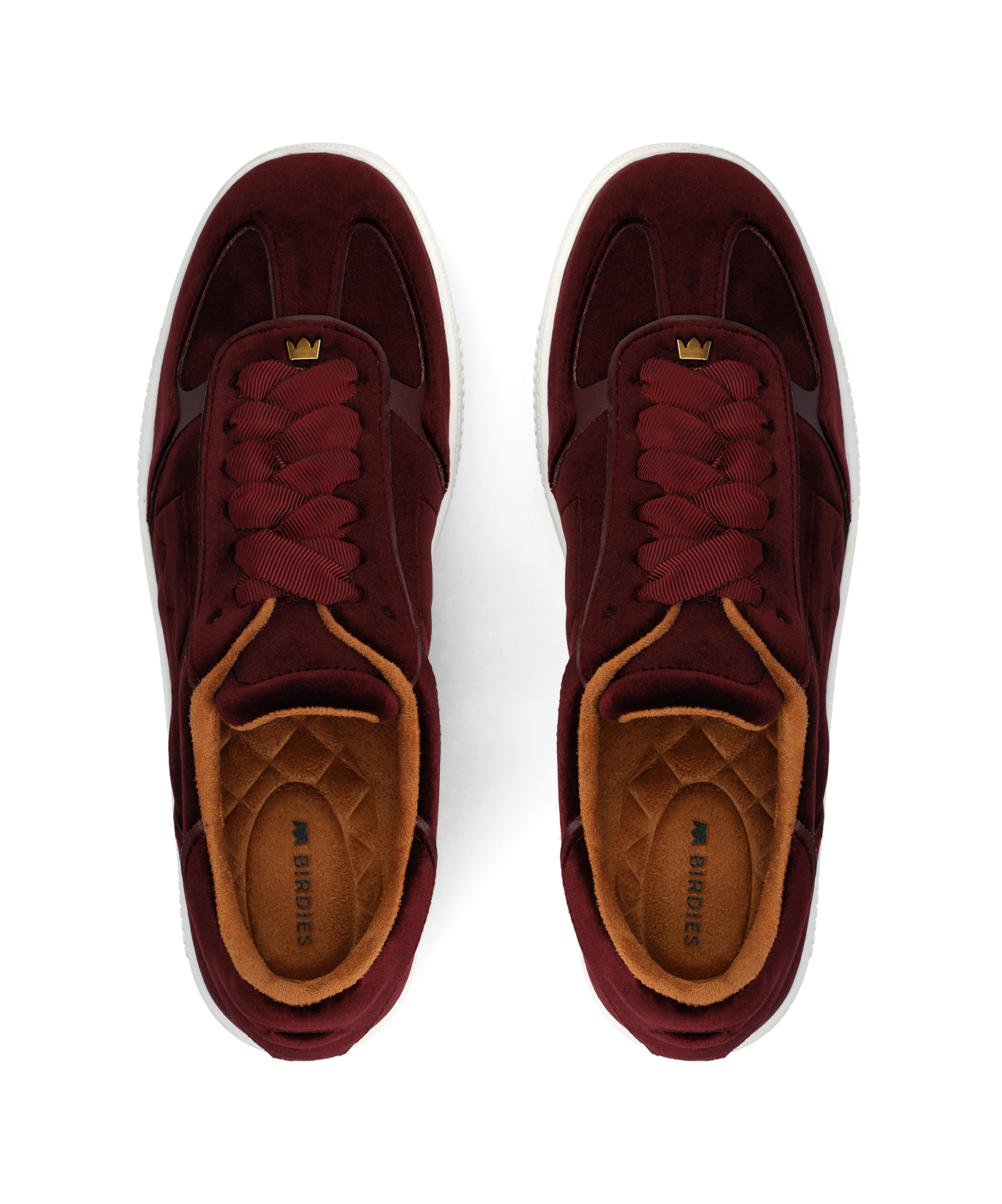 The Jay Sneaker - Burgundy Velvet