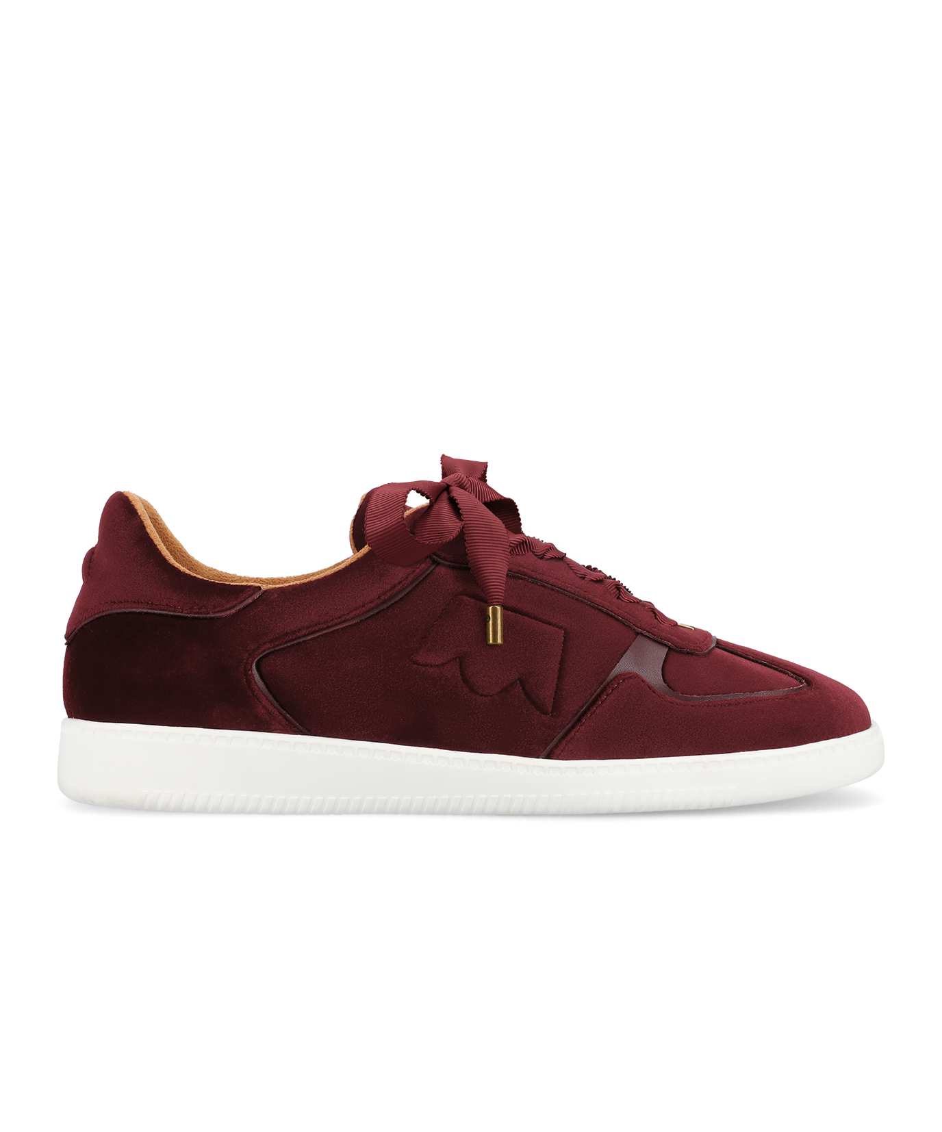 The Jay Sneaker - Burgundy Velvet