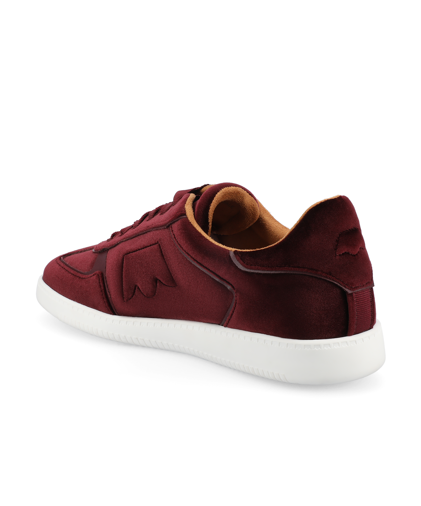 The Jay Sneaker - Burgundy Velvet