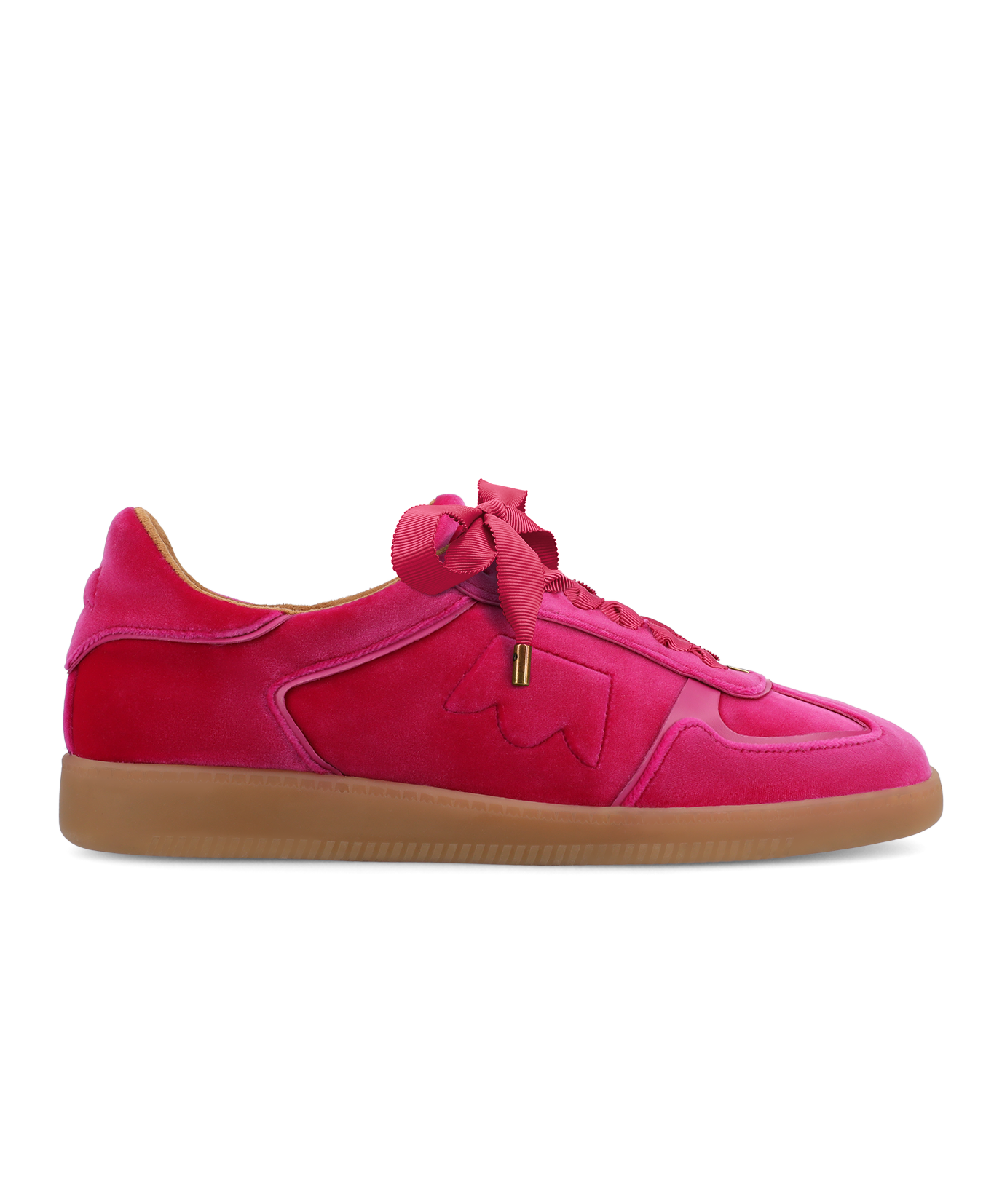 The Jay Sneaker - Hot Pink Velvet