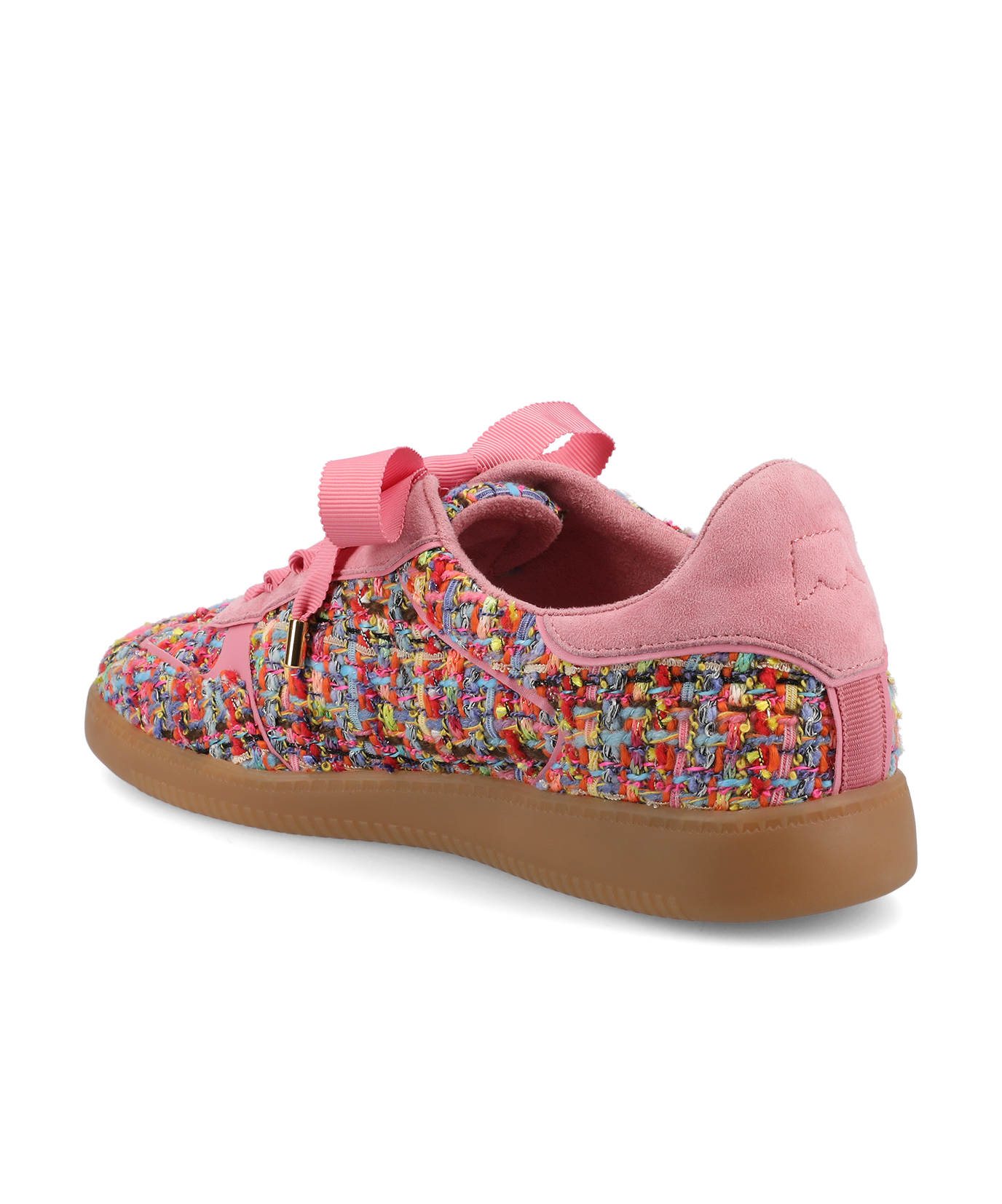The Jay Sneaker - Pink Multi Tweed