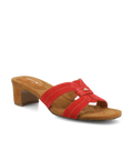 The Kiwi 40 Icon - Red Suede