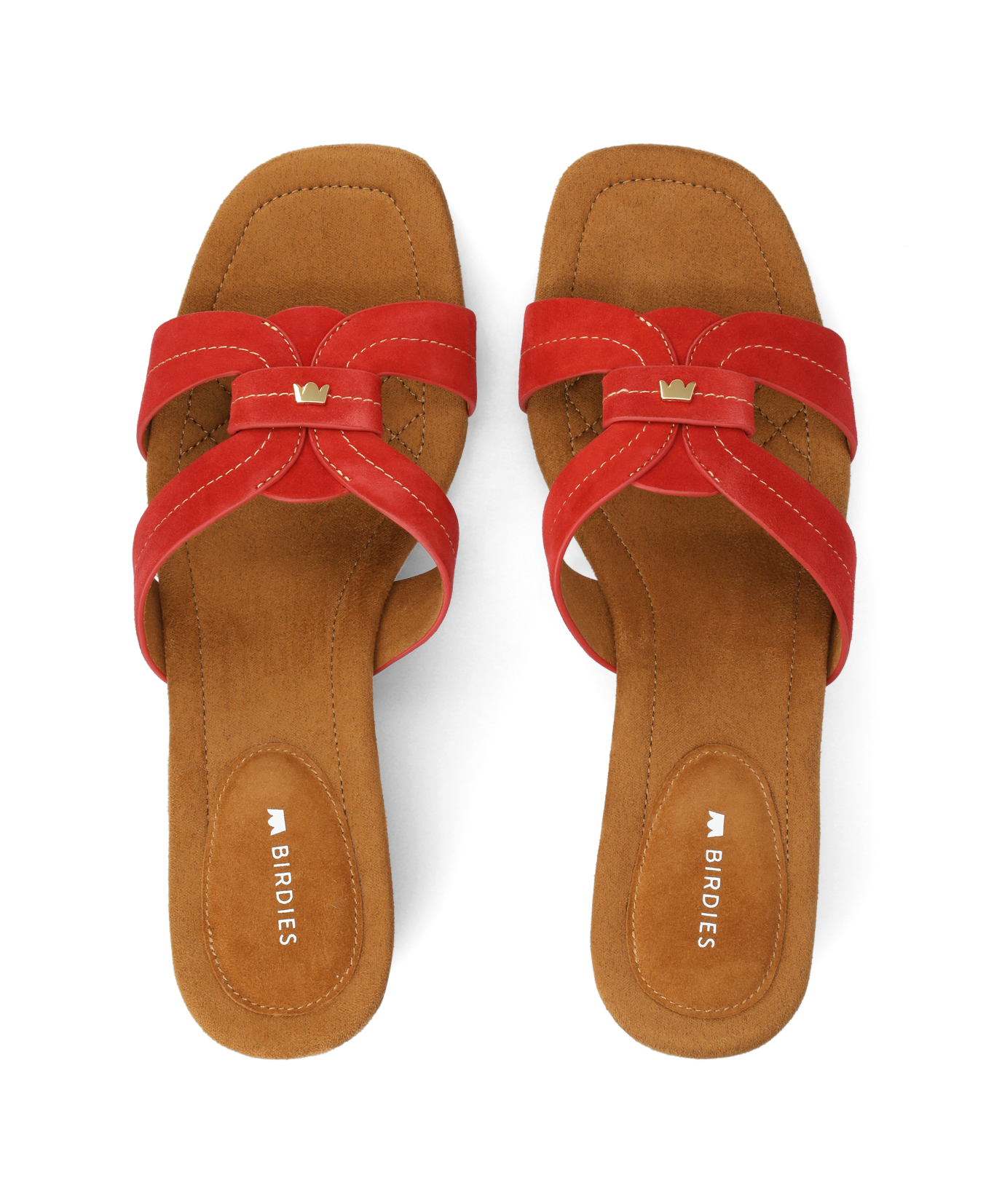 The Kiwi 40 Icon - Red Suede