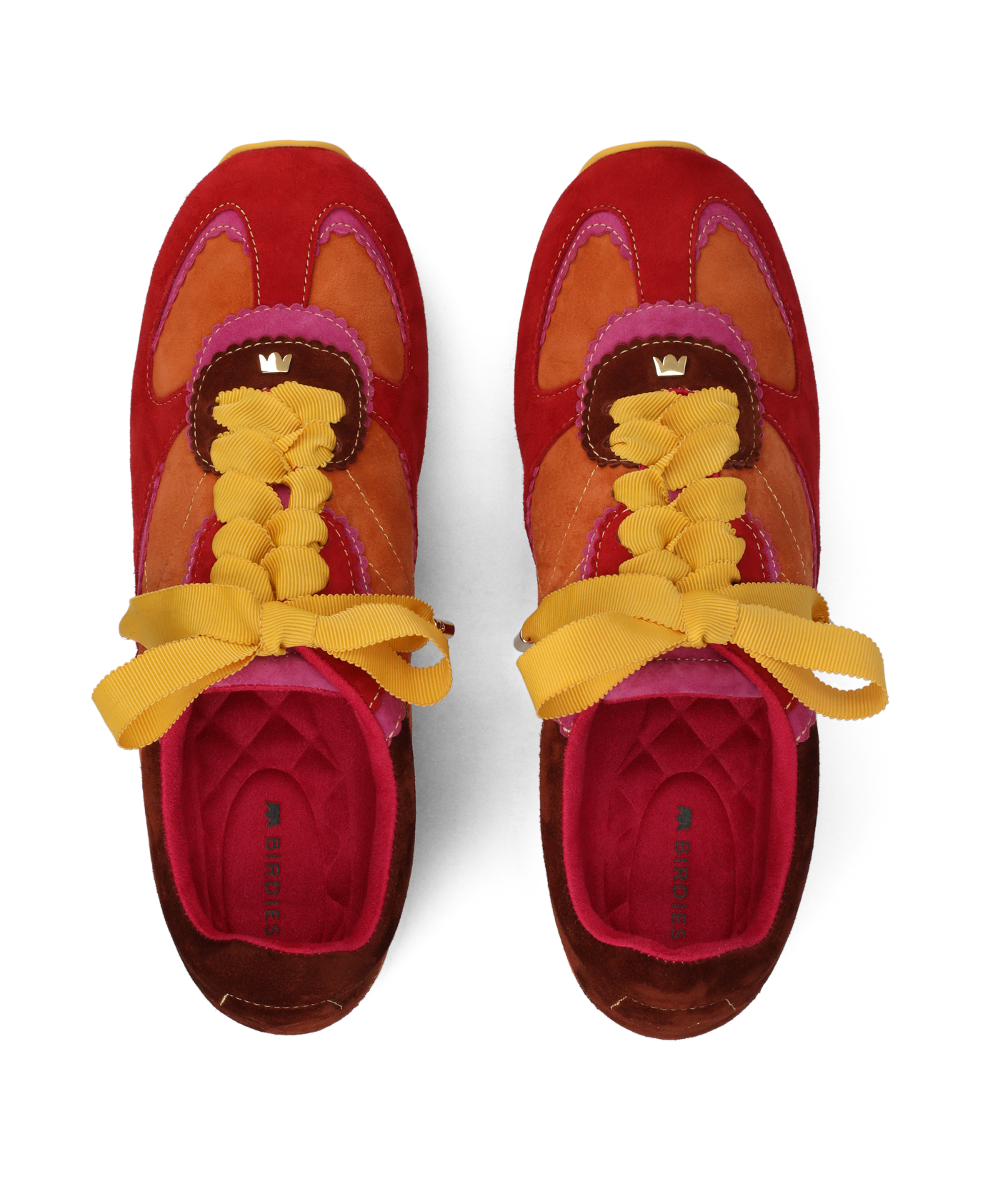 The Speedbird - Multi Burnt Orange Suede