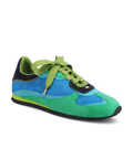 The Speedbird - Multi Cyan Suede