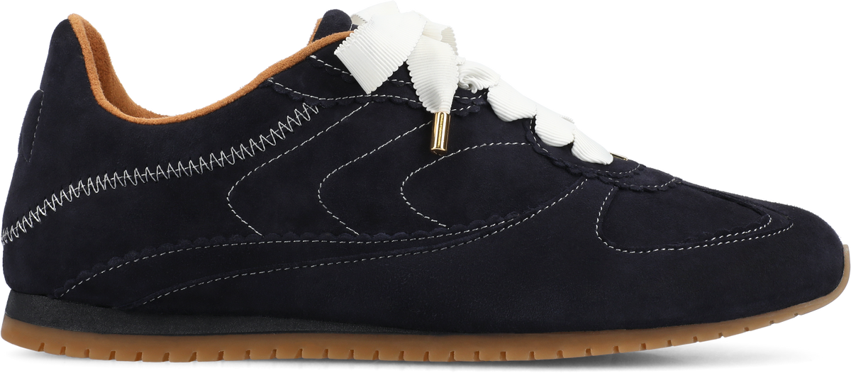 The Speedbird - Navy Suede