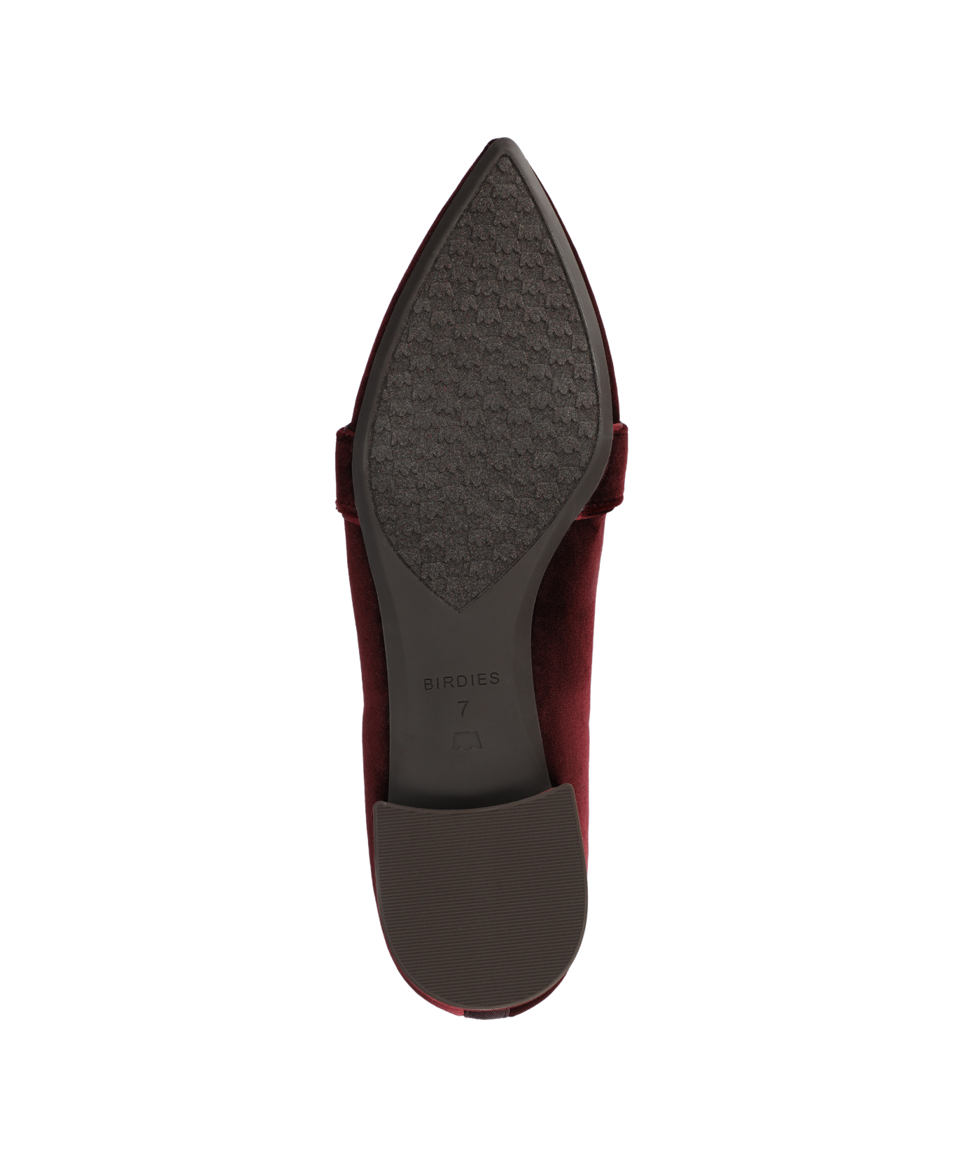 The Sparrow Loafer - Burgundy Velvet