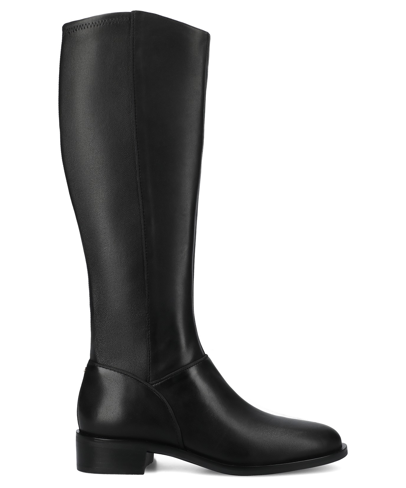 The Starling Tall Boot - Black Leather