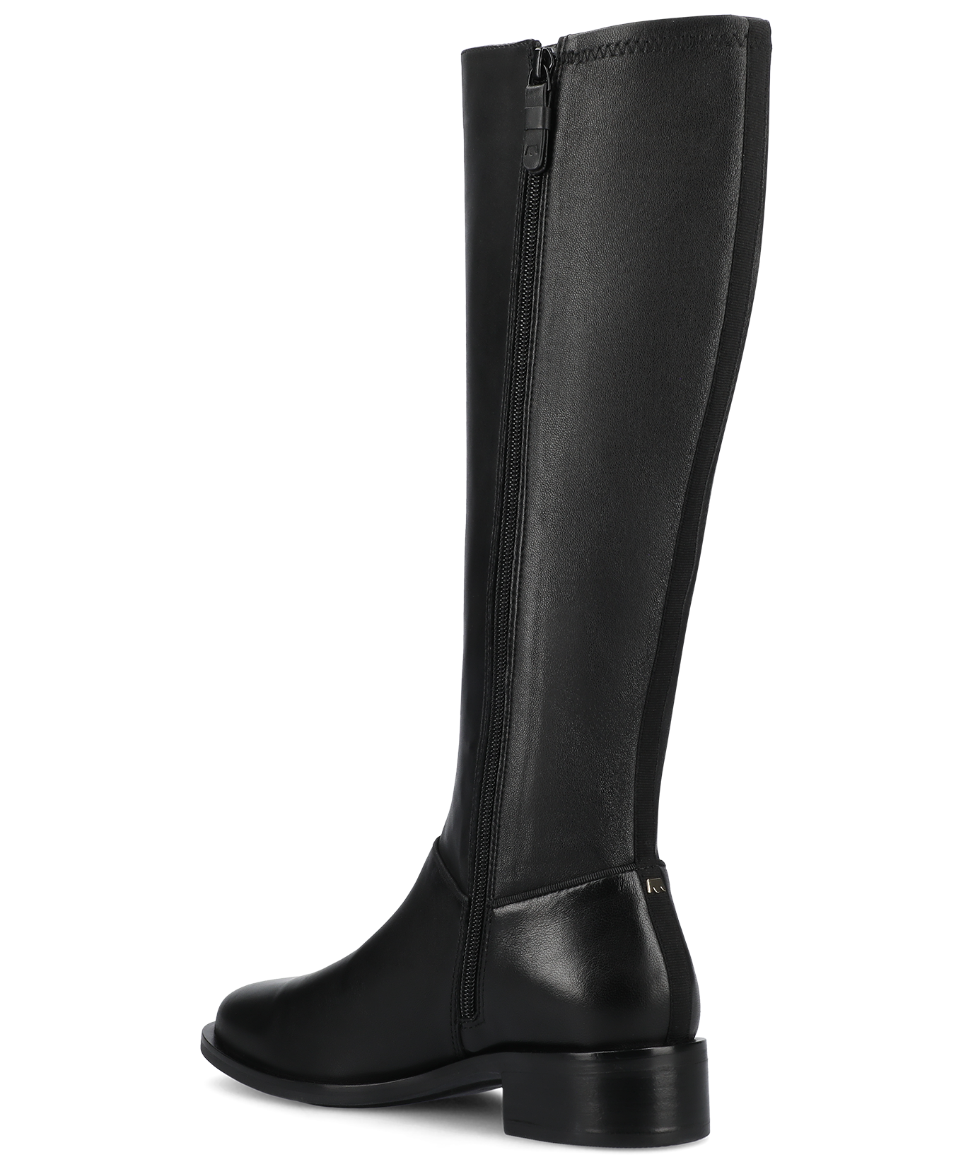 The Starling Tall Boot - Black Leather