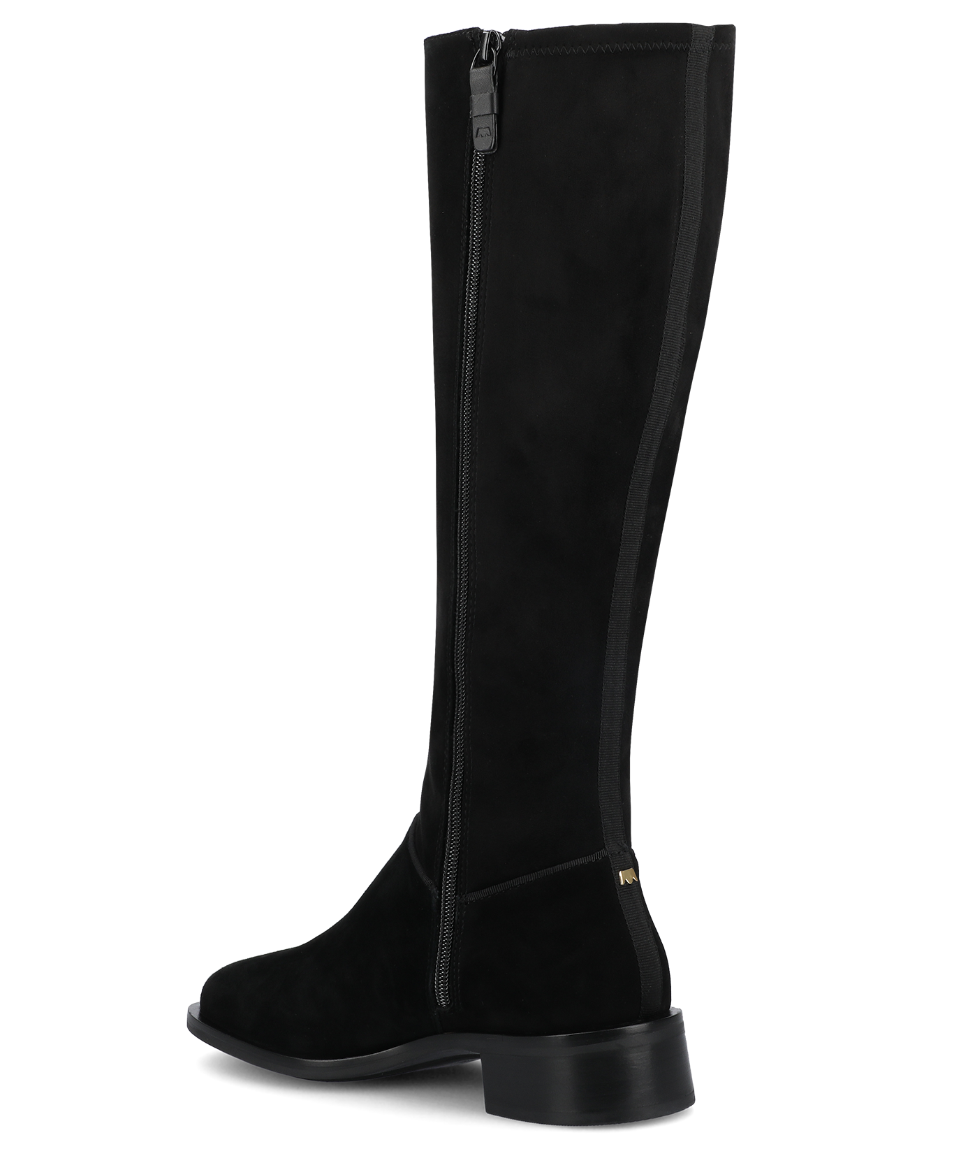 The Starling Tall Boot - Black Suede