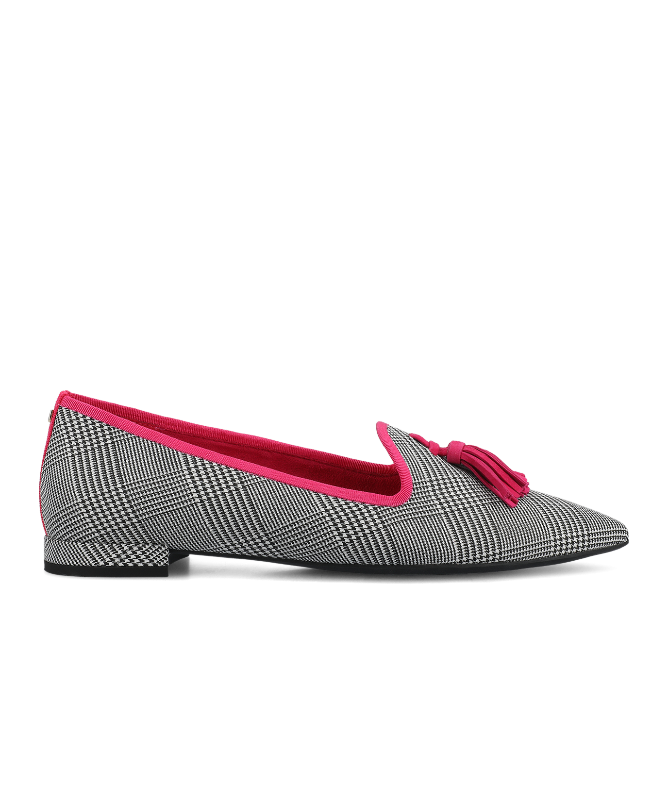 The Starfinch 15 Tassel - Two Tone Plaid