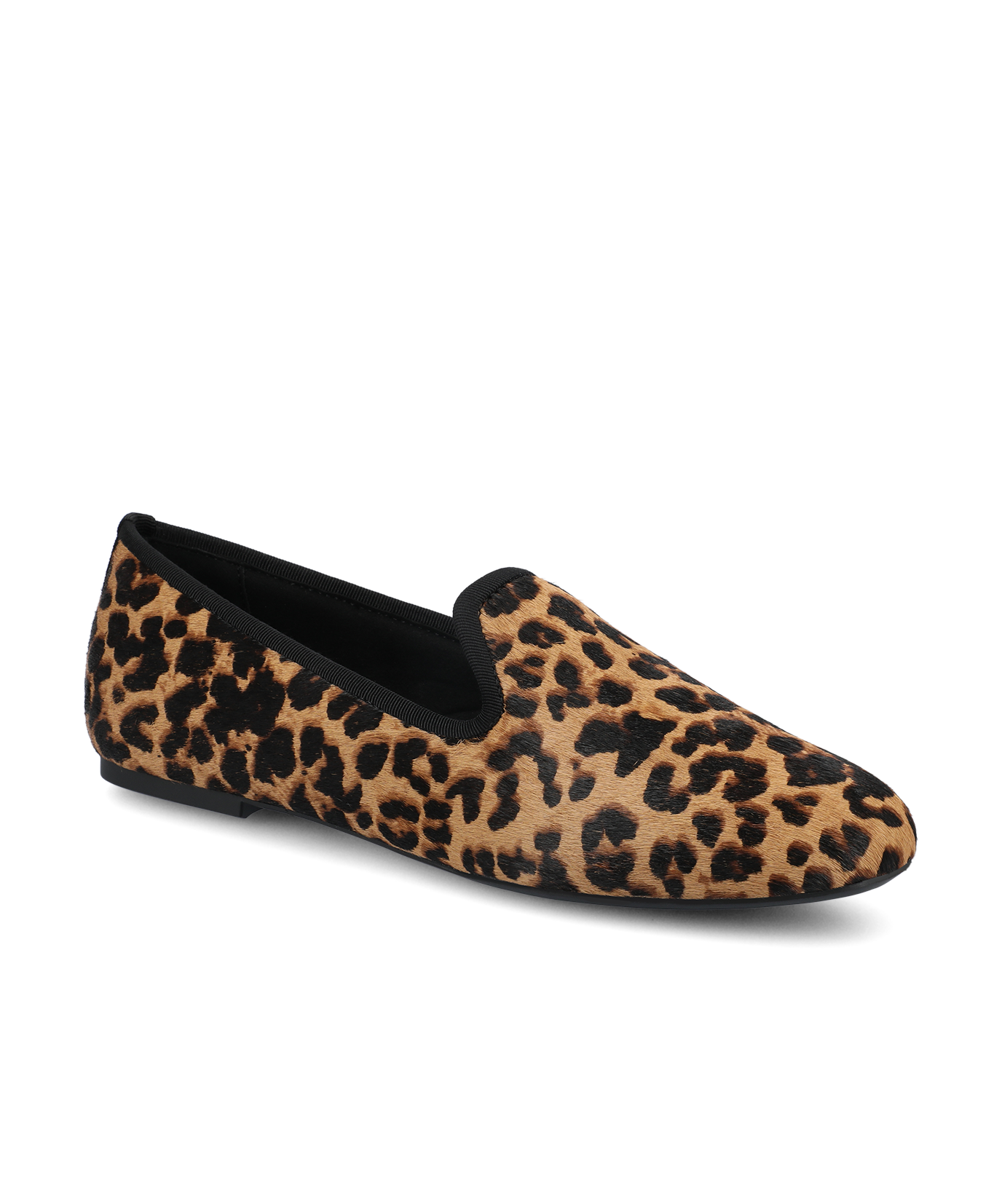The Starling New Leopard Print Calf Hair Women's Flats Birdies