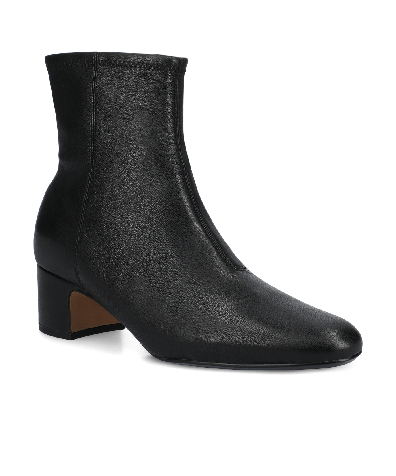 The Starling 50 Bootie | Black Stretch Leather | Women's Boots