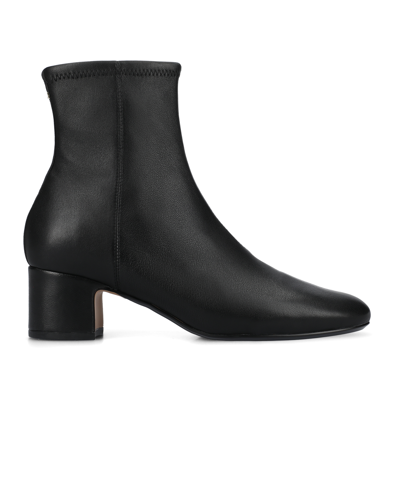 The Starling 50 Bootie - Black Stretch Leather