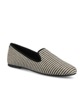 The Starling - Black/Off White Two Tone Raffia