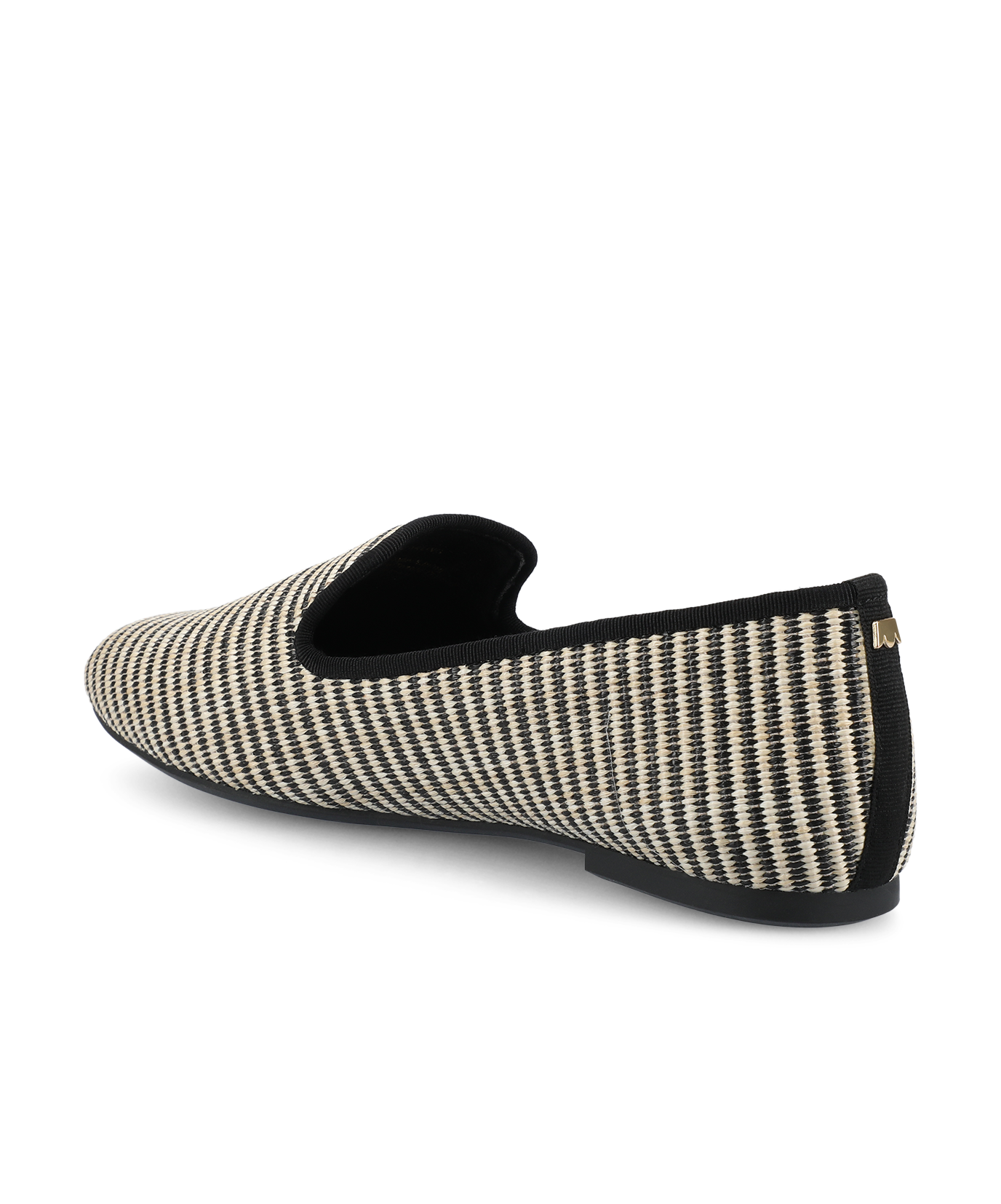 The Starling - Black/Off White Two Tone Raffia