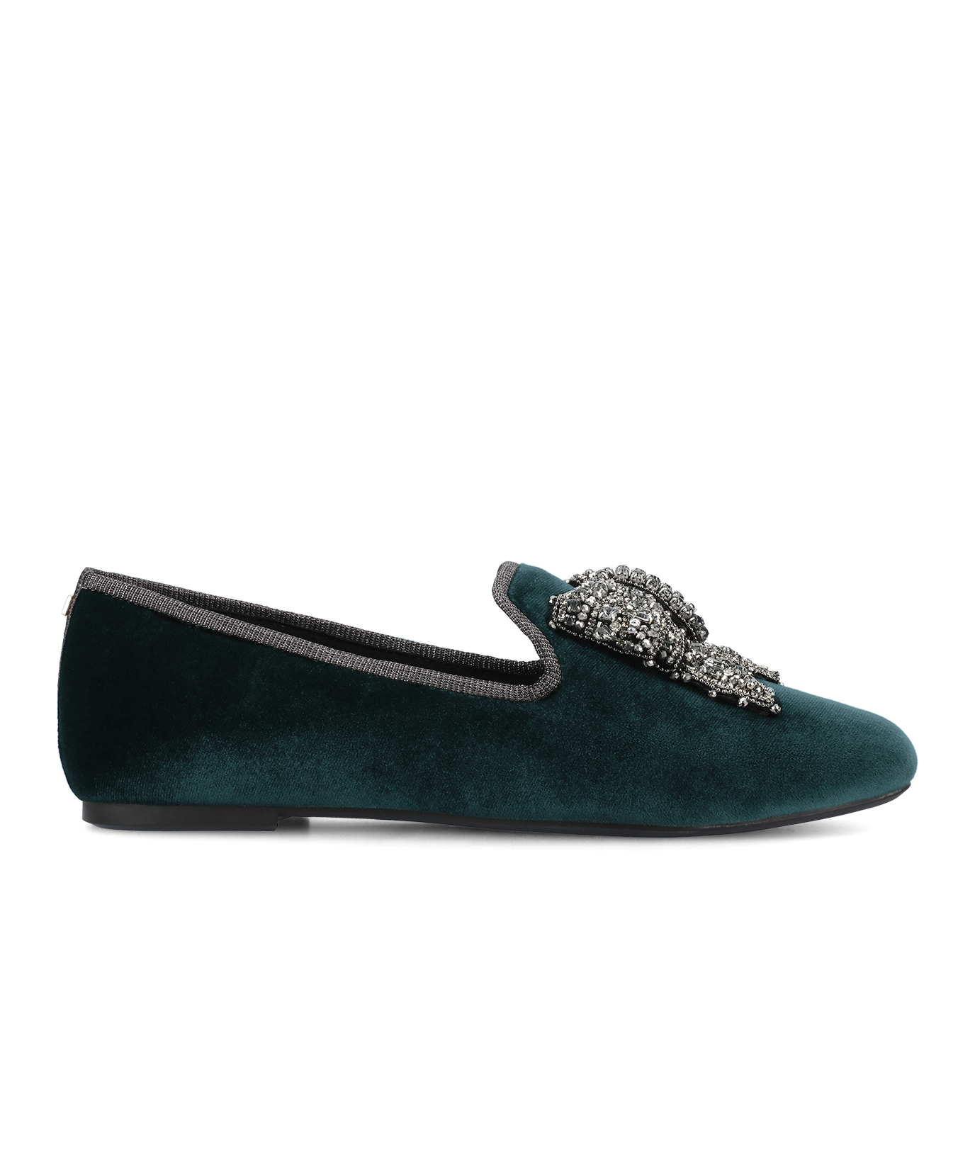 The Starling Monaco Bow - Royal Green Velvet