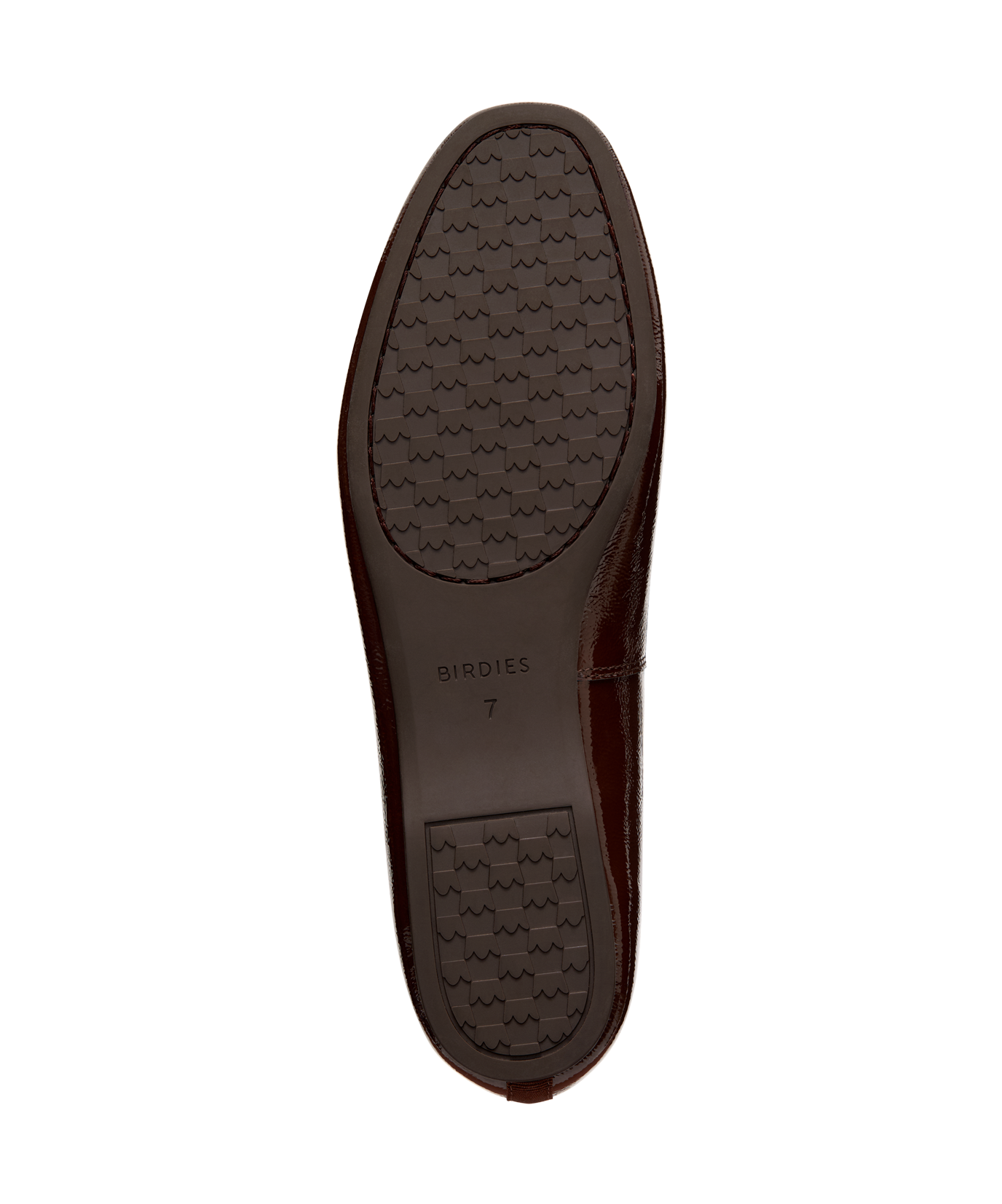 The Songbird - Mahogany Patent Leather