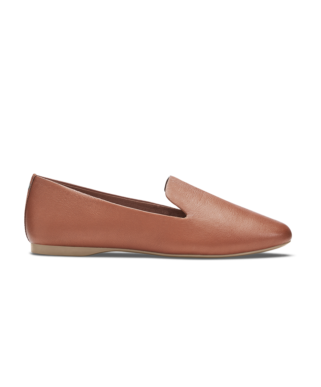 side view of the Starling in whiskey (light brown) Leather