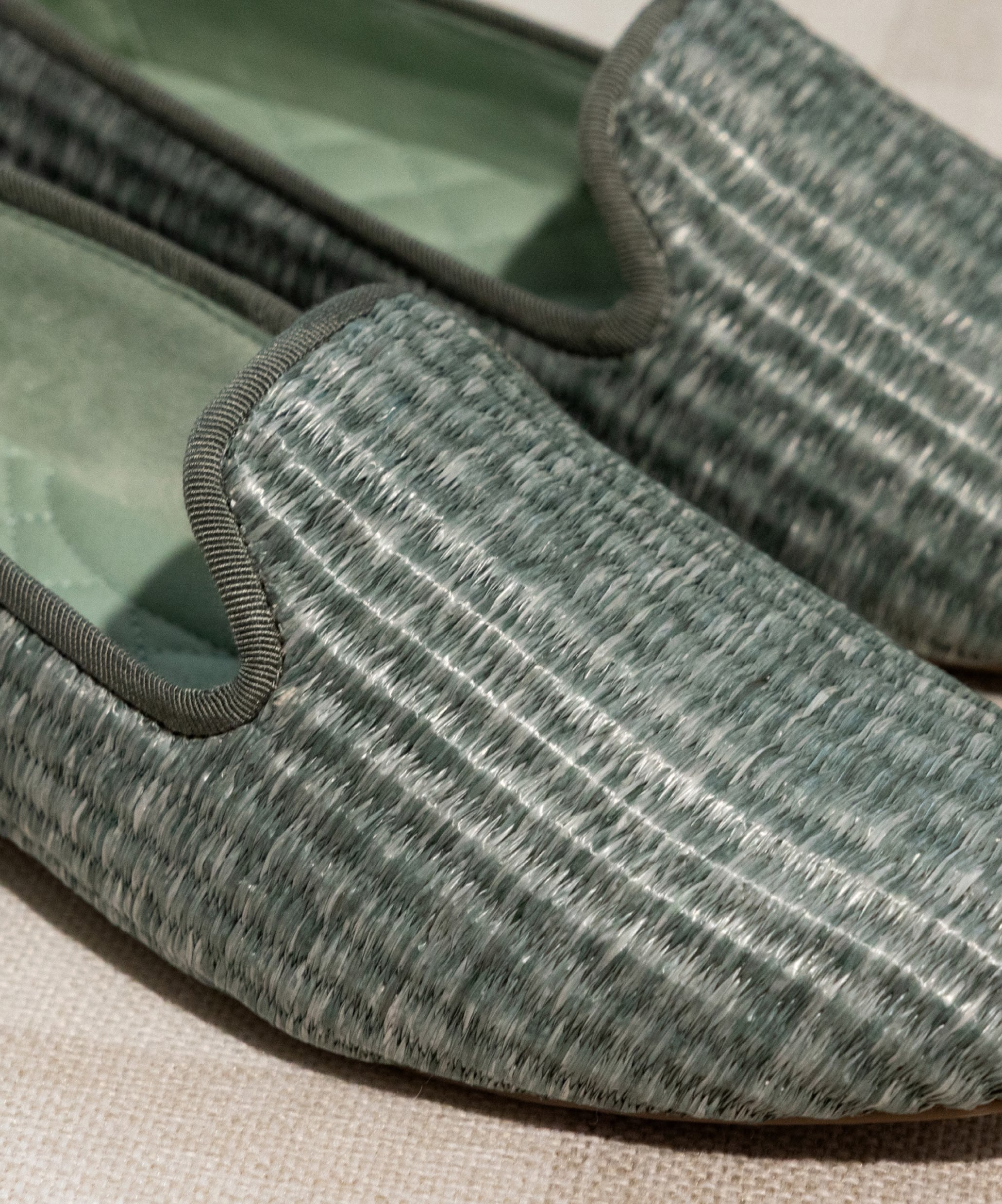 The Starling - Seafoam Raffia